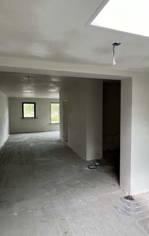 Stucwerk Woonkamer/Keuken